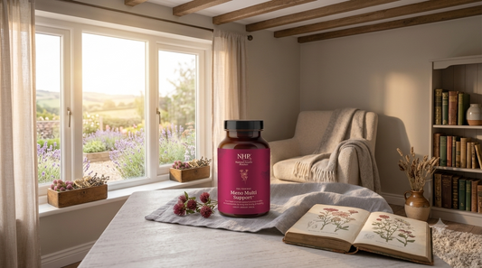 Meno Multi Support supplement with key vitamins and minerals for menopause